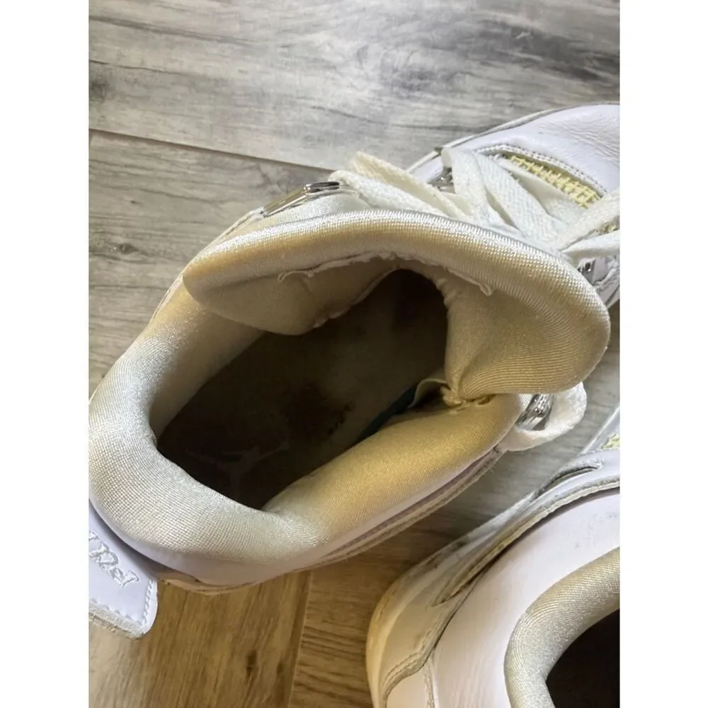 Size 8 Jordan 4 Retro Mid Pure Money Sneakers- 2017